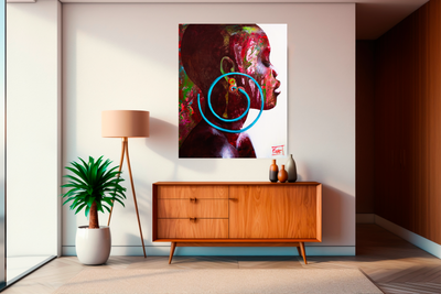 Ragazza con orecchino